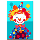 Painting by Numbers Pepino The Little Clown Boy